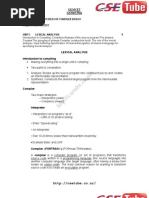 cs2352 principles of compiler design notes